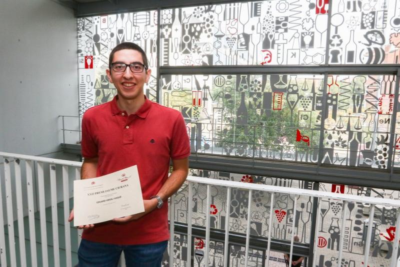Eduard Virgili, galardonado con el Premio Jaume Ciurana de Enología en su 22ª edición.